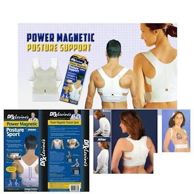 power magnetic posture support