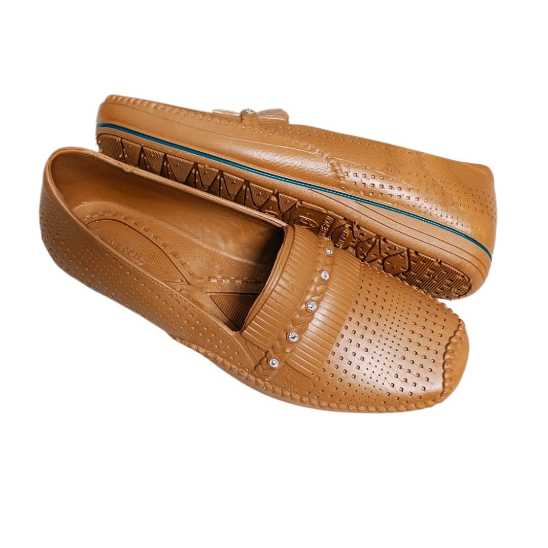 Women's Soft Nylon Plastic Slide Shoes, Lightweight, Comfortable, Indoor/Outdoor Use, One Size