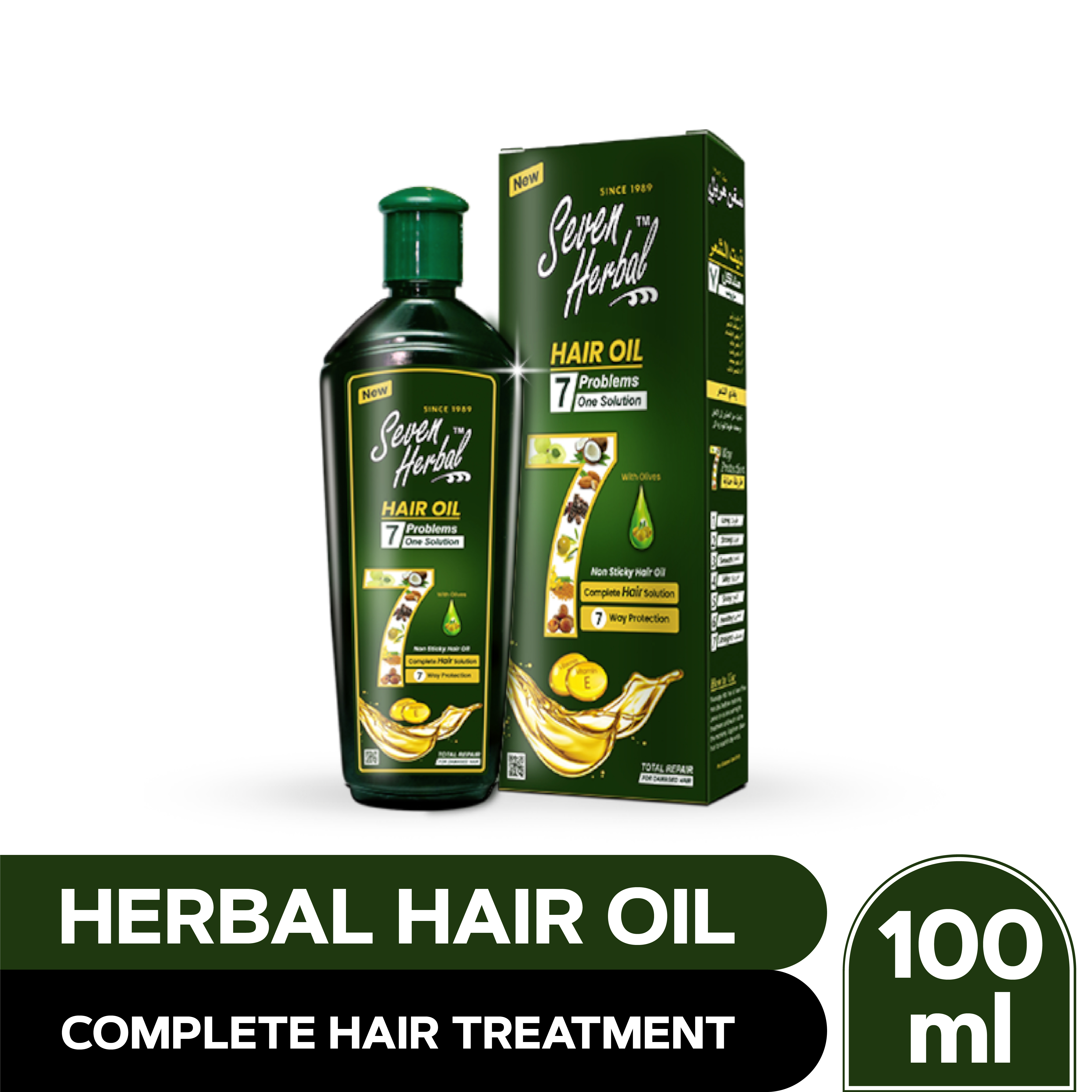 Seven Herbal Hair Oil - 100ml