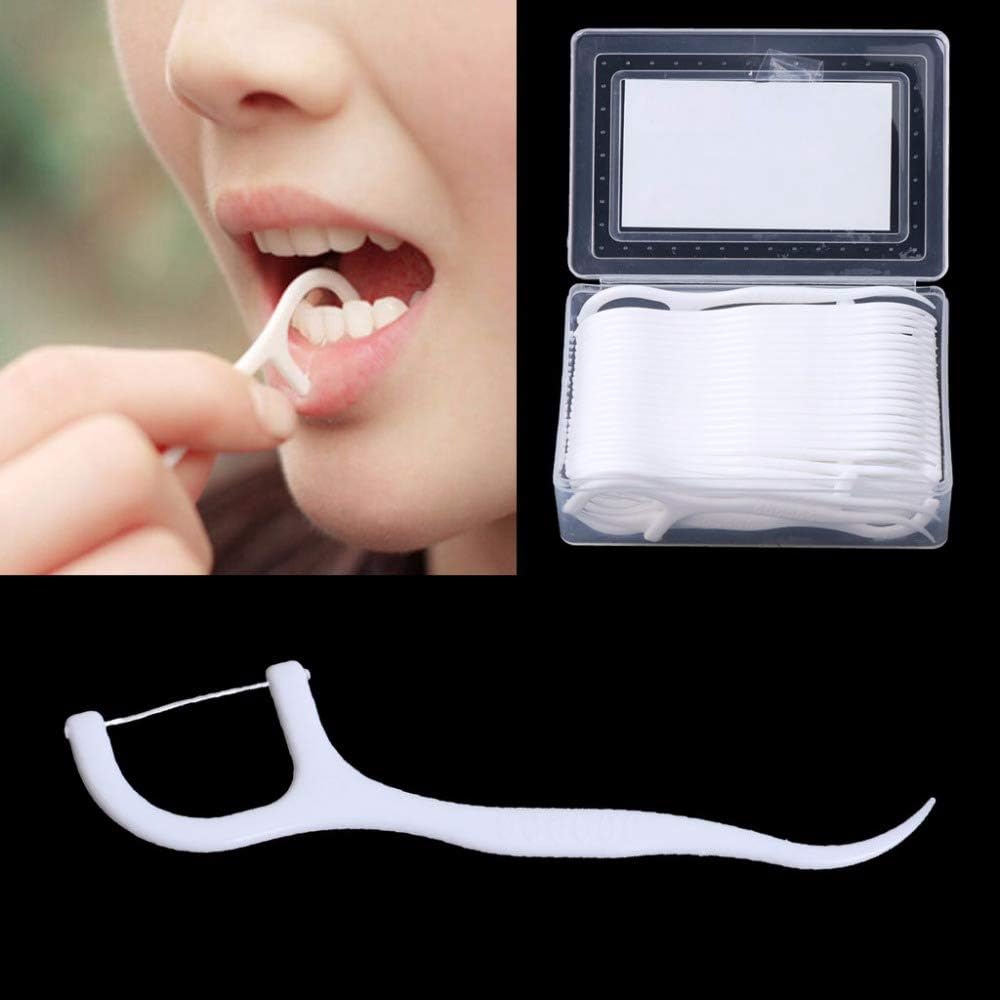 15 Pcs Dental Floss Flosser Picks Toothpicks Teeth Stick Tooth Cleaning Interdental Brush Dental Floss Pick Oral Hygiene Care