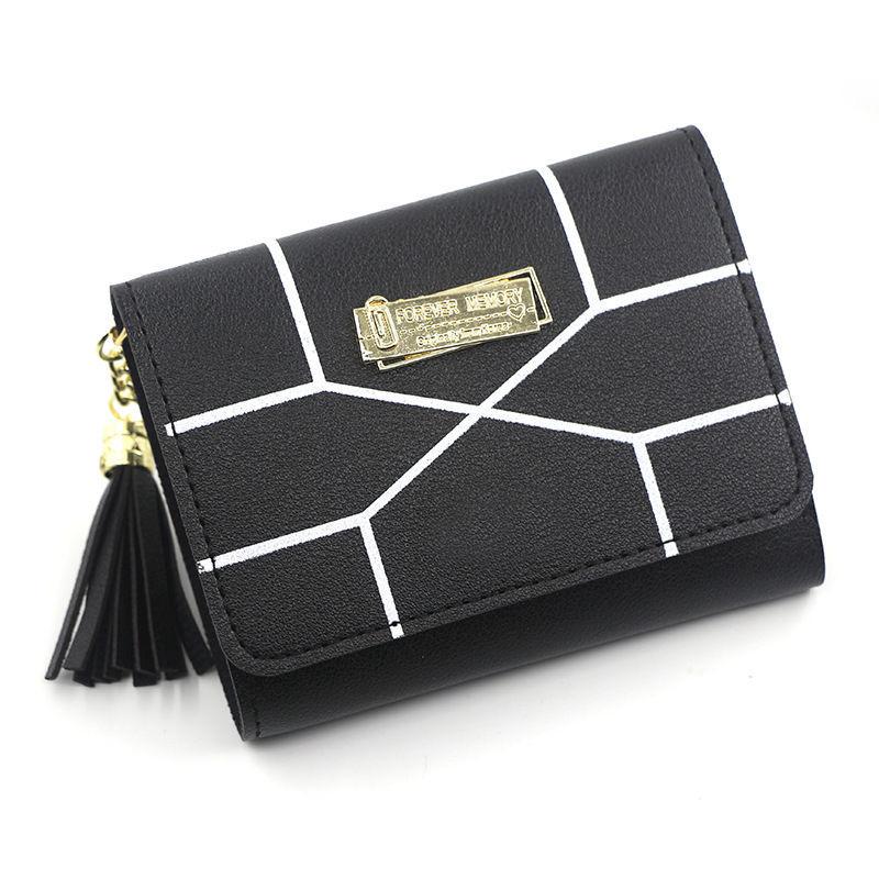 Short Women Wallets Small Slim Luxury Wallet New Fashion Pu Leather Female Purse Designer Money Bag Card Holder, wallets For Girls