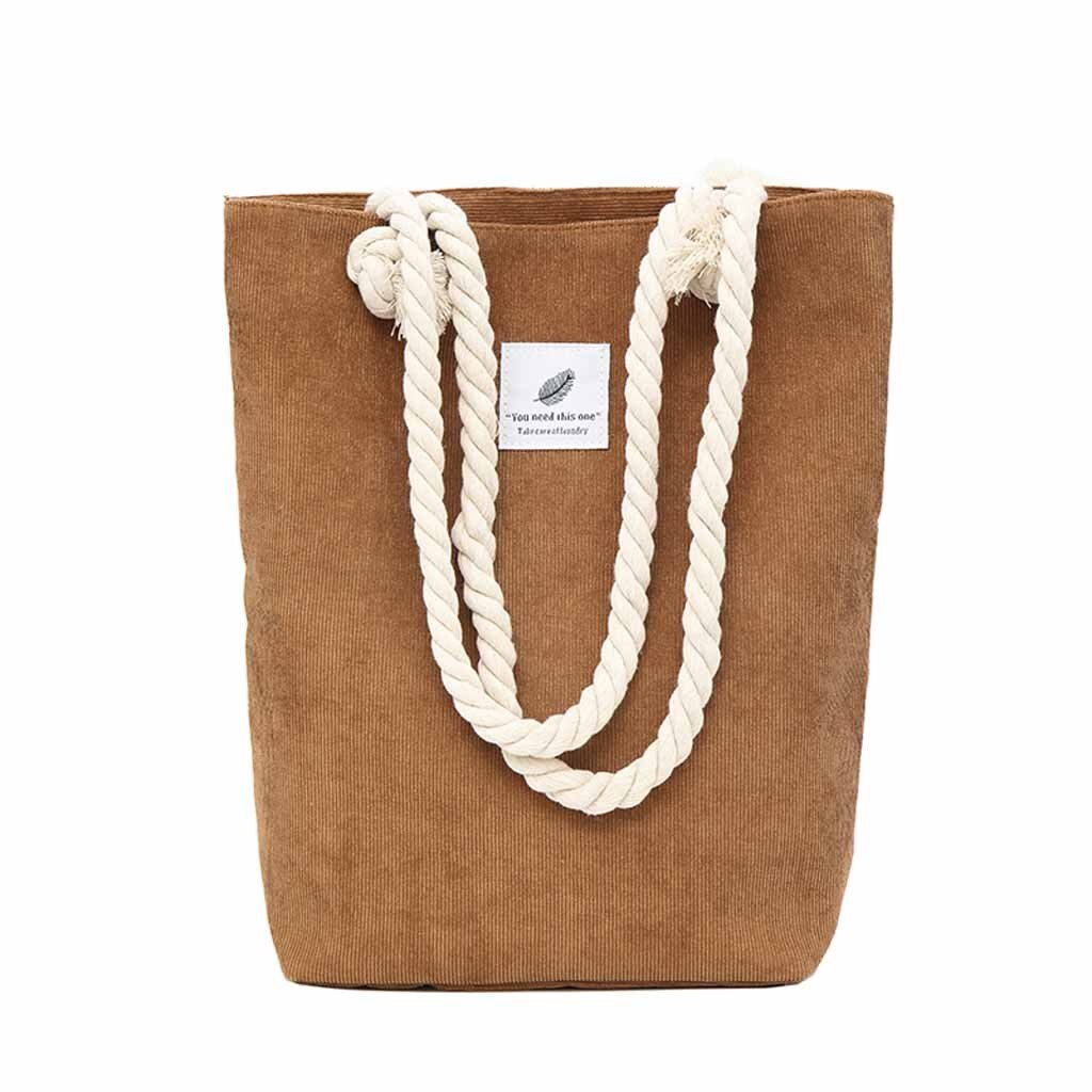 cotton zip bolsa
