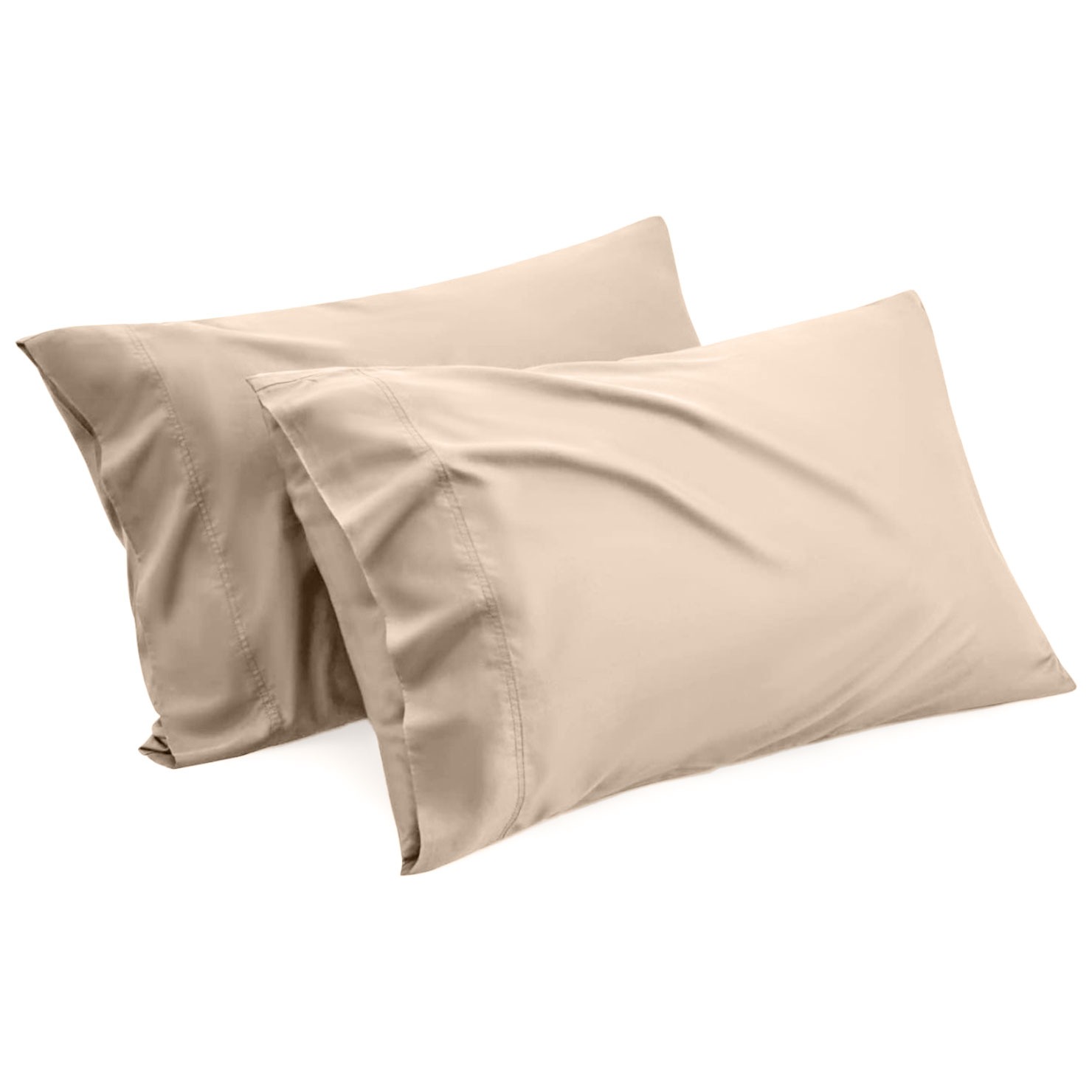 Fast Forward Pillow Cases Pack of 2 Queen Size Pillowcases - Soft Brushed Microfiber with Envelope Closure, Shrinkage & Fade Resistant