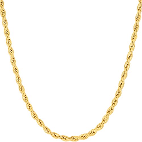 Golden simple chain design for girls and womens in Rope Style Trending in Pakistan - Order Studio