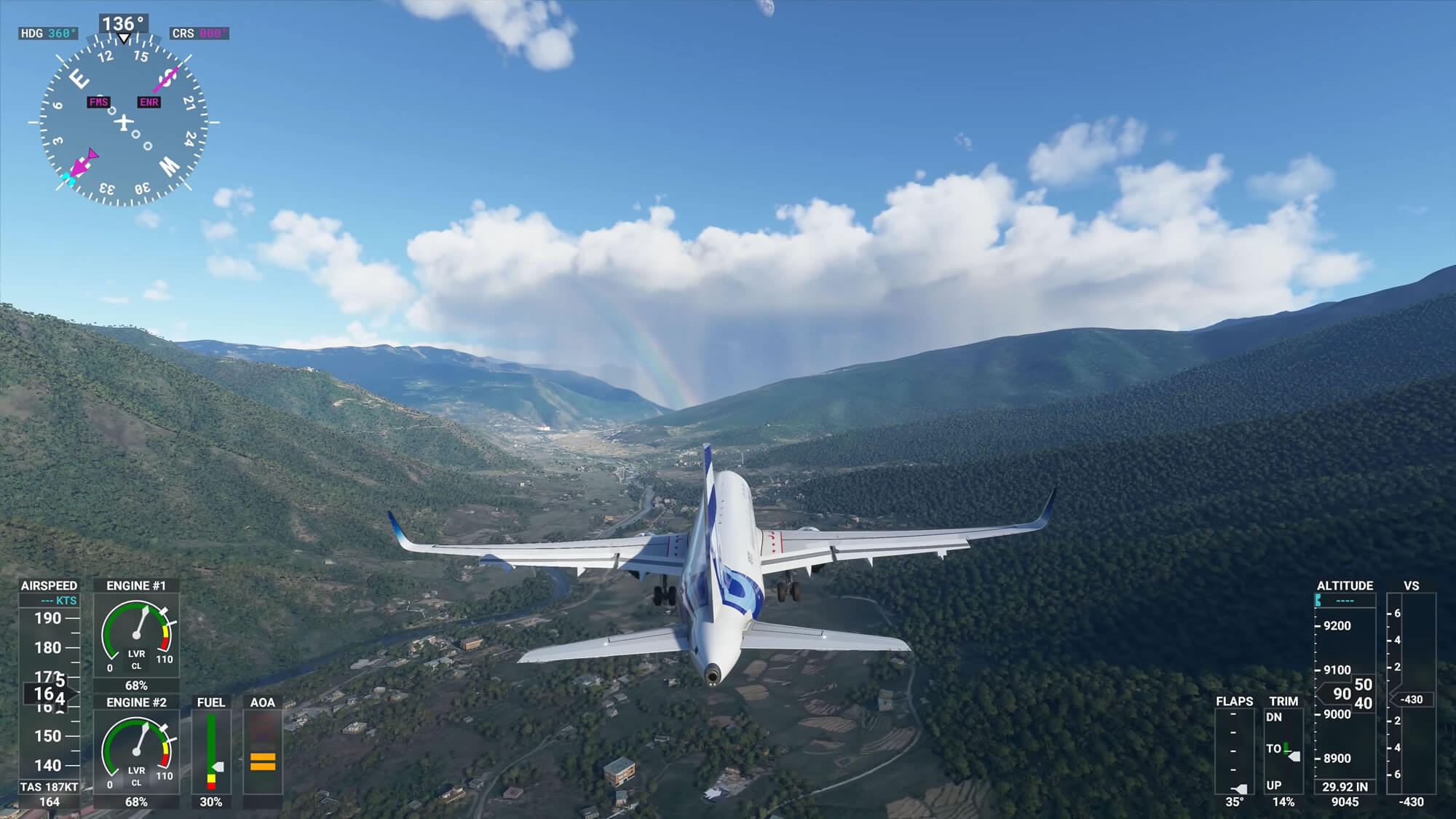 Flight Simulator 2024 Micro Online + Offline for PC Laptop Lifetime Multiplayer Standard Edition Flying Aeroplane Game