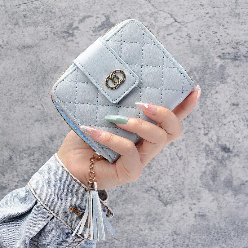 Short Women Wallets Small Slim Luxury Wallet New Fashion Pu Leather Female Purse Designer Money Bag Card Holder, wallets For Girls