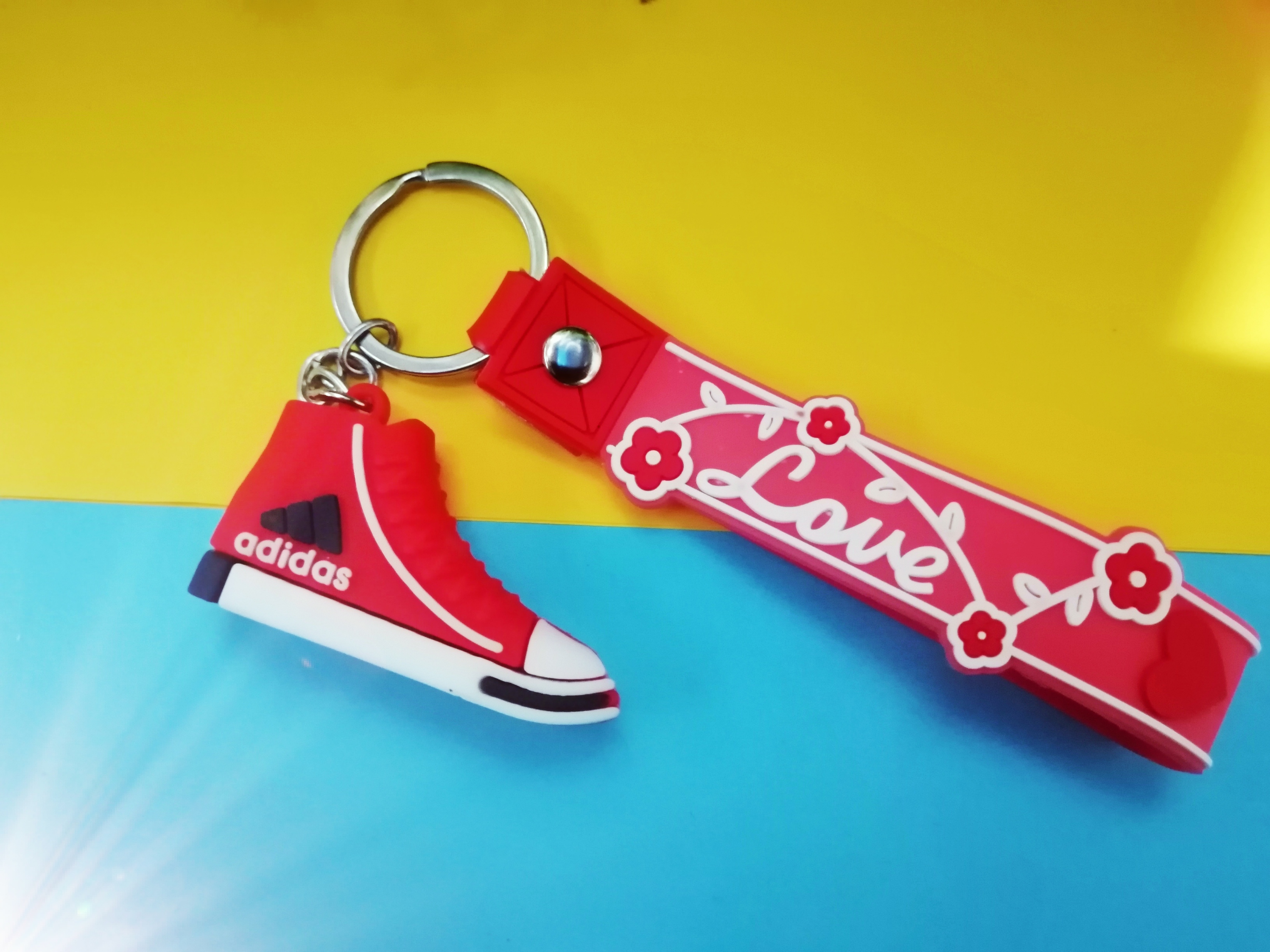 Adidas shoes outlet keychain