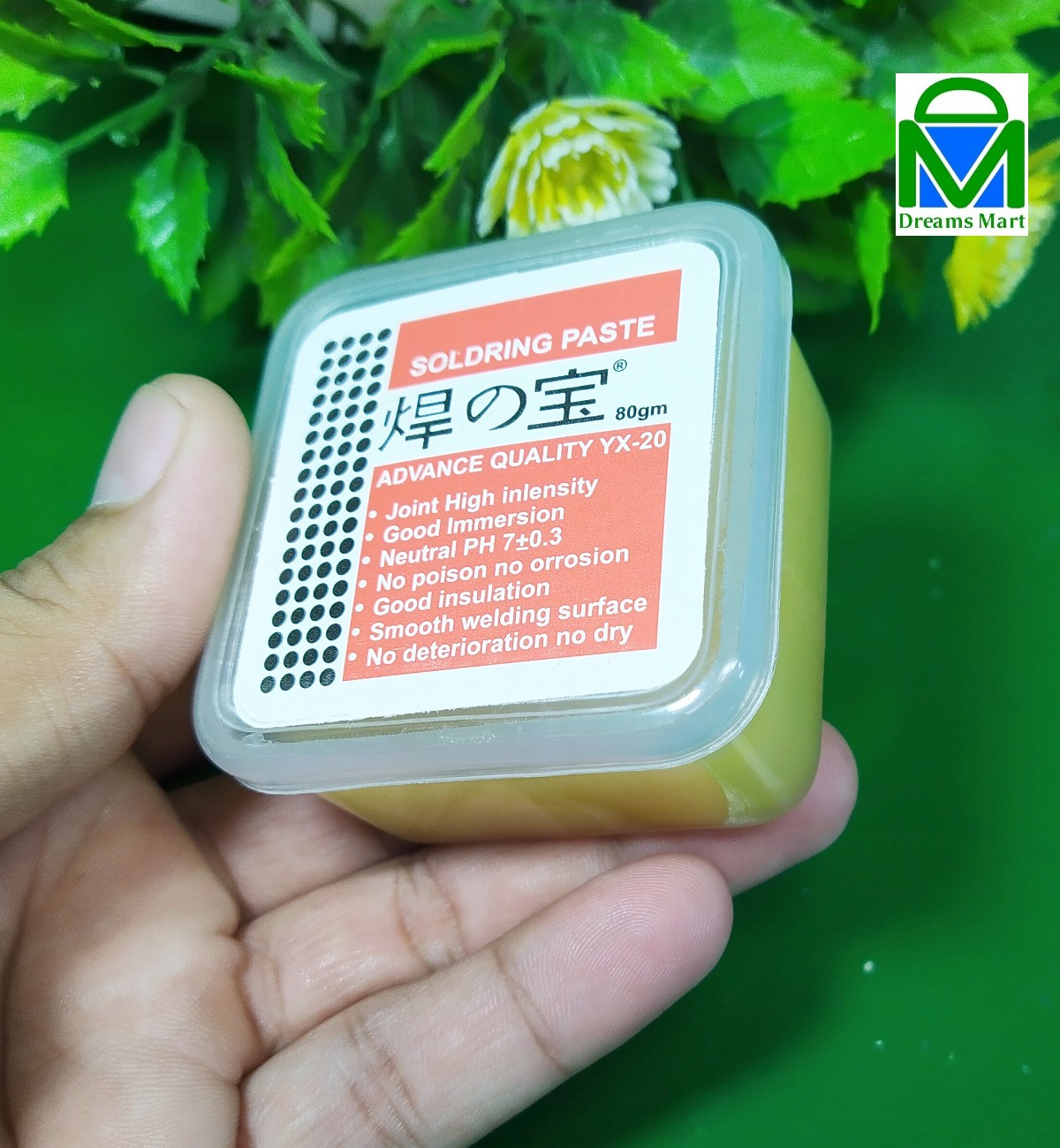 DreamsMart Soldering Paste Net Weight 52grams Soldering Wire Welding