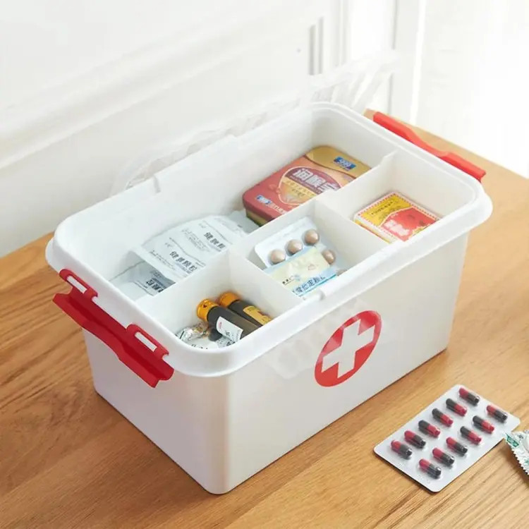 Medicine box Family Storage Box Household Large-capacity Multi