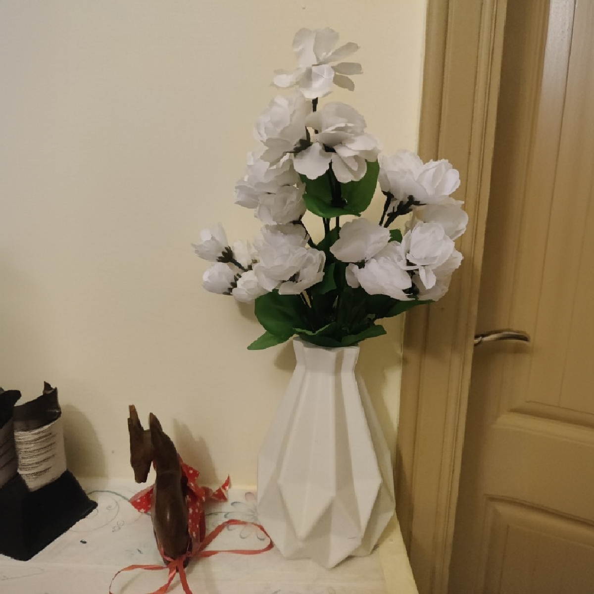Artificial Lilac Silk Flowers Head Plant Bouquets Party Wedding Home Decor White