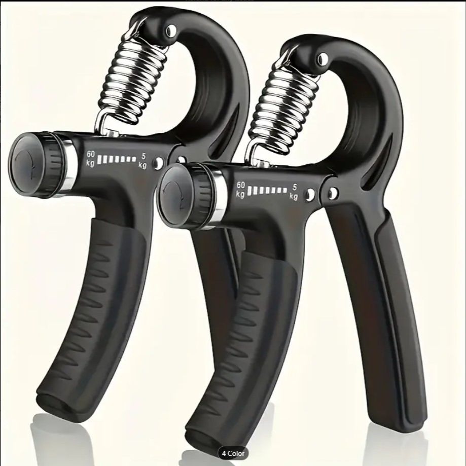Adjustable Hand Grip Power Exerciser – Forearm & Wrist Strengthener Gripper with Built-In Counter | Gym Fitness Training Grip Booster