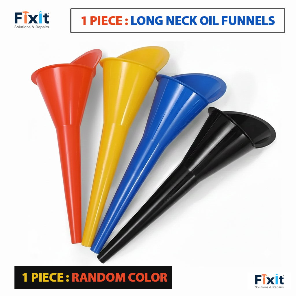 Long Neck Oil Funnels, long neck funnel, long nose funnel, Multi-Purpose Spill Saver Funnel, Plastic Funnel for .?Filling Automotive Oils Lubricants Engine Oils Water Diesel Fuel Kerosene and Other Liquids, water funnel
