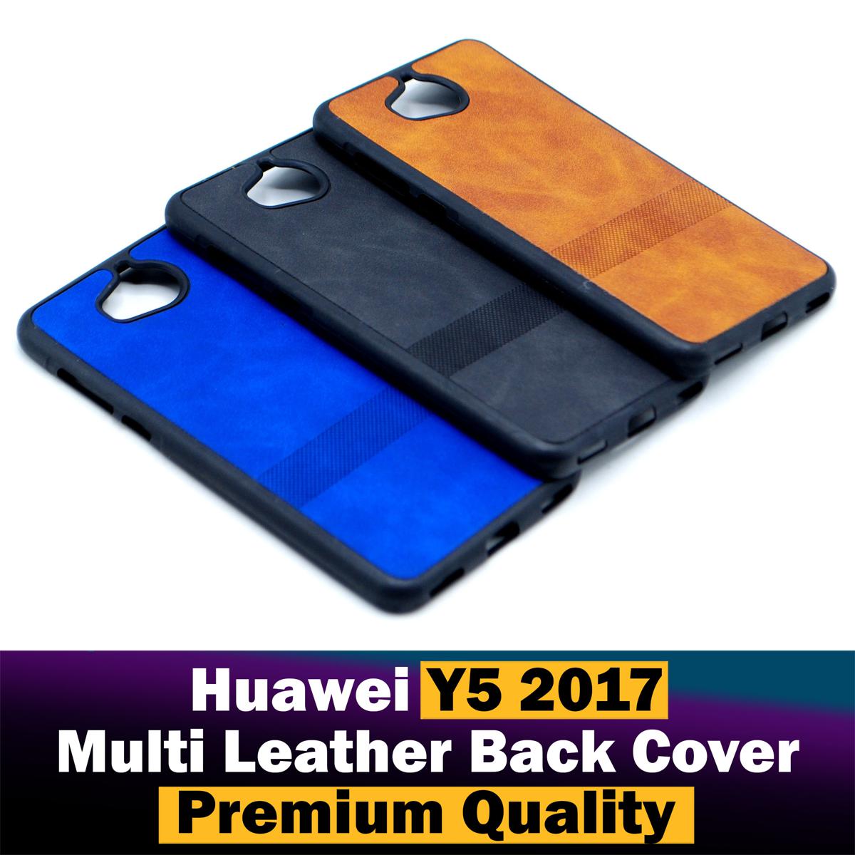 Huawei Y5 2017 Back Cover Leather Type Soft Y5 2017 Case For Boys
