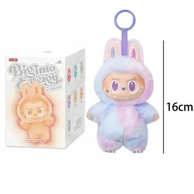 Labubu Doll Blind Box v3 Big Into Energy | 7inches / 17cm Original Size Pop Mart Labubu Dolls Toy Key Chain Labubu Plushie Monster | Labubu Big Into Energy Collection with Hanging Loop