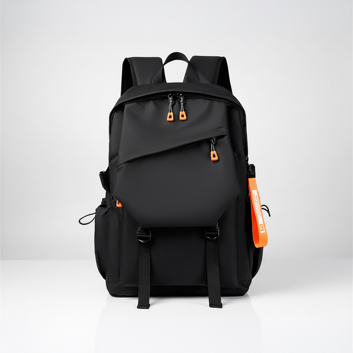 BAGSTREET Laptop Bag for Men and Women Water Resistant Polyester Business Travel Backpack 15.6 Inch