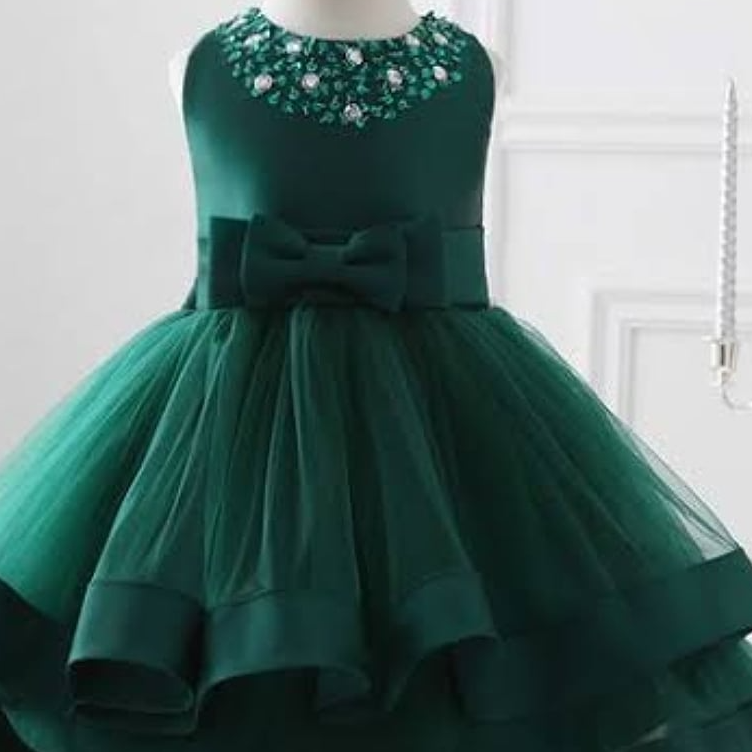 silk dress for baby girl