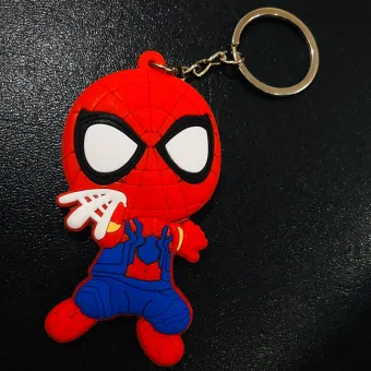 3d Spider Man Cartoon Keychain Funny Pvc Avengers Gift Buy Online At Best Prices In Pakistan Daraz Pk