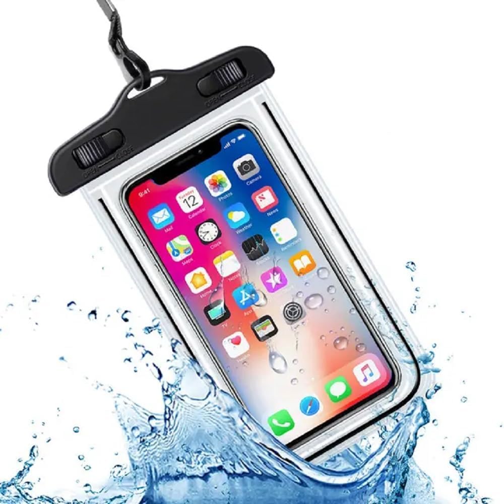 Universal Waterproof Mobile Pouch Case for All IOS and Android - Water Proof Cover Bag Mobile Phone Protector By Chase House