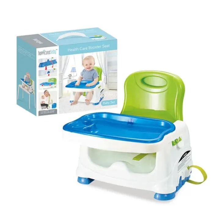 Baby Booster Seat. With 3 step adjustable height and convertable high chair