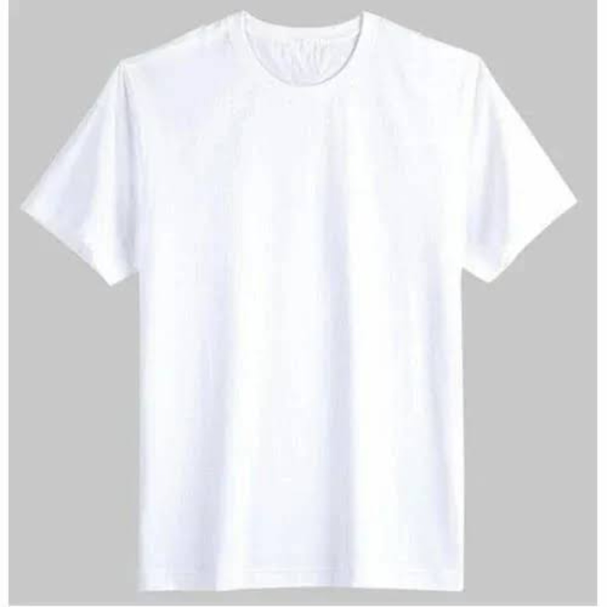 white plain basic round neck half sleeves T shirts for men's, women's & girls cotton fabric for summer wear