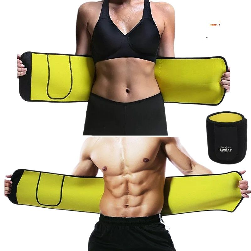 Slimming Belt Hot Shaper Sweat Slim Belt Fat Cutter & Fat Burner Hot Shaper Hot Belt Free Size for Men & Women