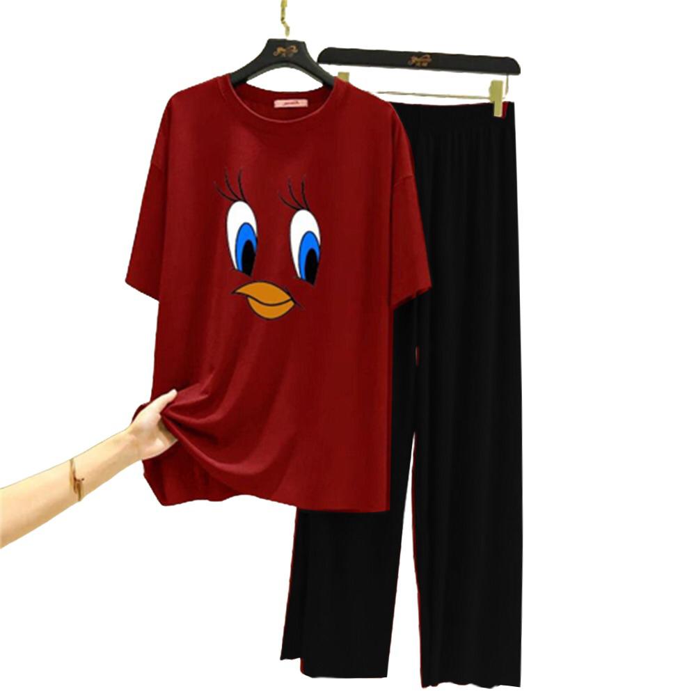 New Style Night Suit Flapper Style Trouser For Women And Girls