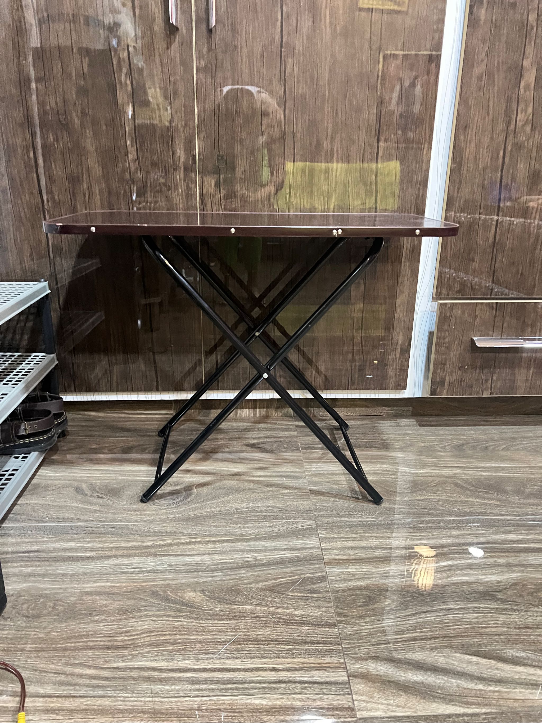 Modern Folding Table For Kitchen, Living Room and Bed Room Rectangle ...