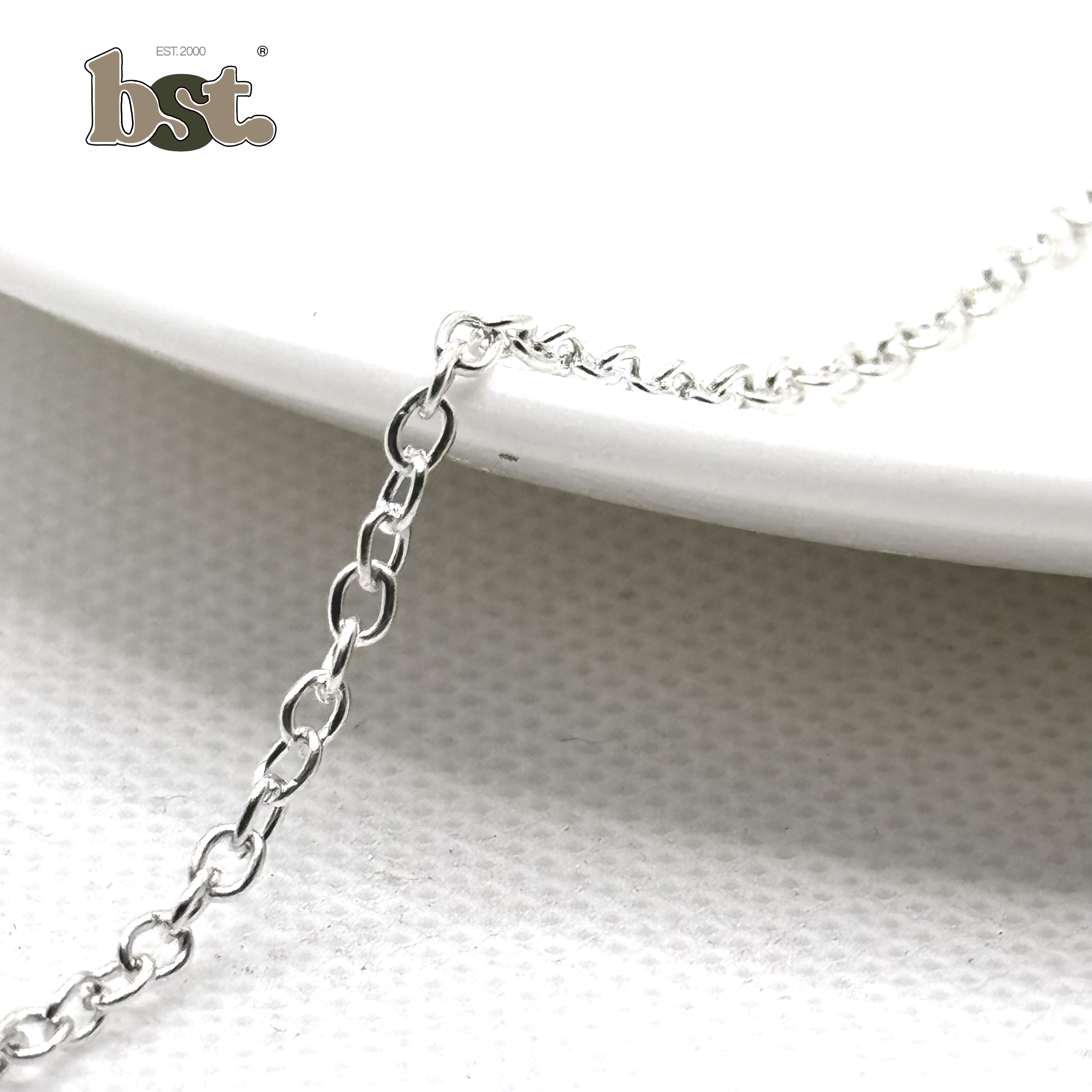 1m/5m/100m Chain 0.7mm Stainless Steel Golden Chain Silver Chain for Necklace Bracelet Jewelry Raw Material Beads by BST