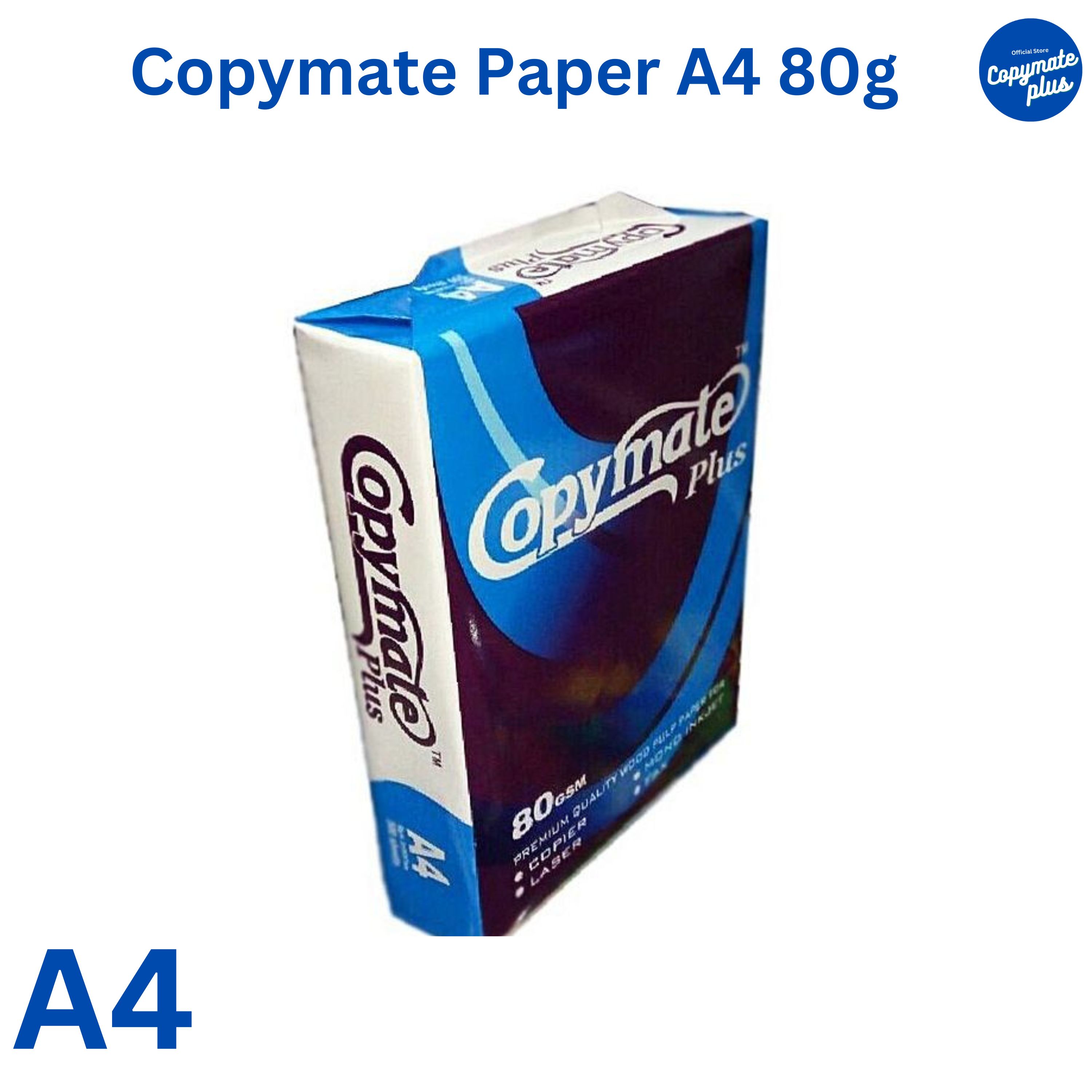 Spot Delivery 100% Pulp Copymate A4 Paper Printer Paper A4 Copier