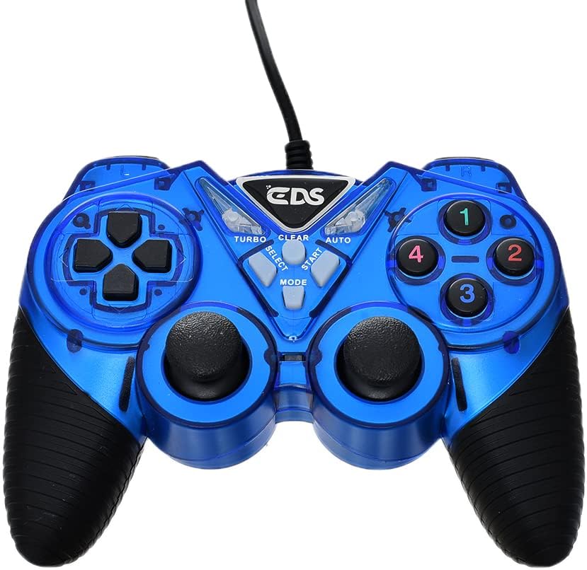 Joystick For PC Dual shock usb Gamepad for all windows Dual Vibration