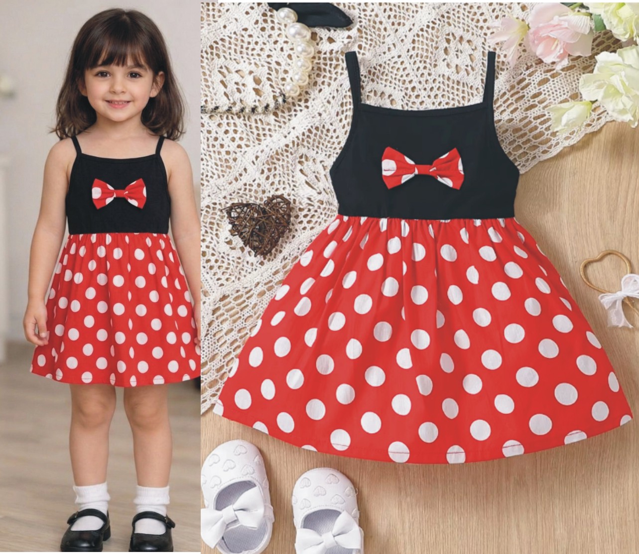 Girls Summer Baby Girls Dress Mouse Dresses for Girls