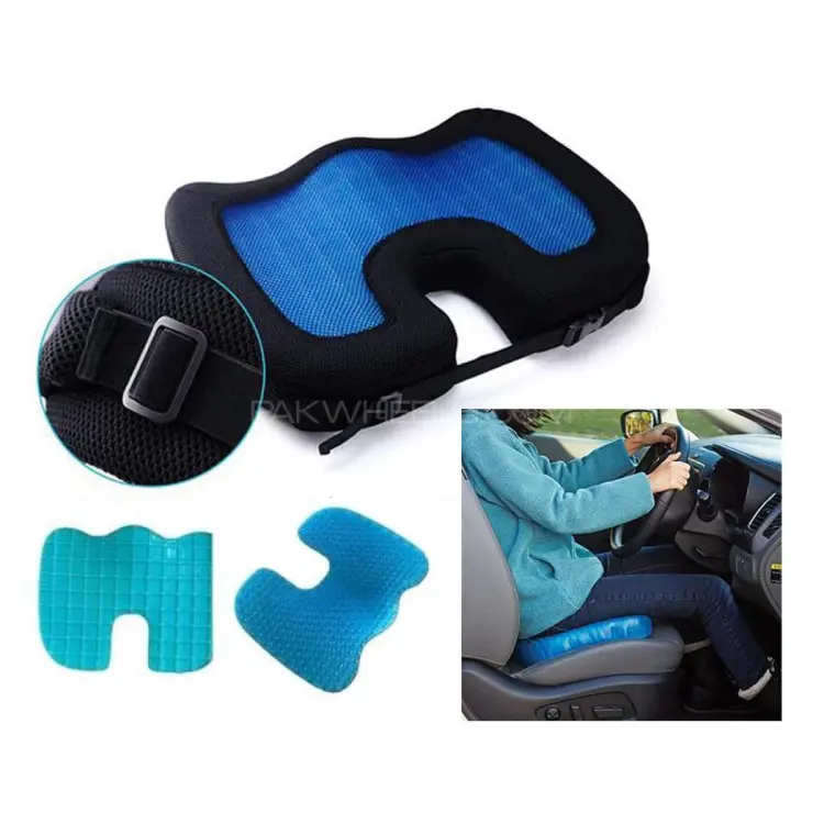 Gel Seat Cushion Slow Rebound Memory Foam Seat Cushion For Office/Chair  /Car/