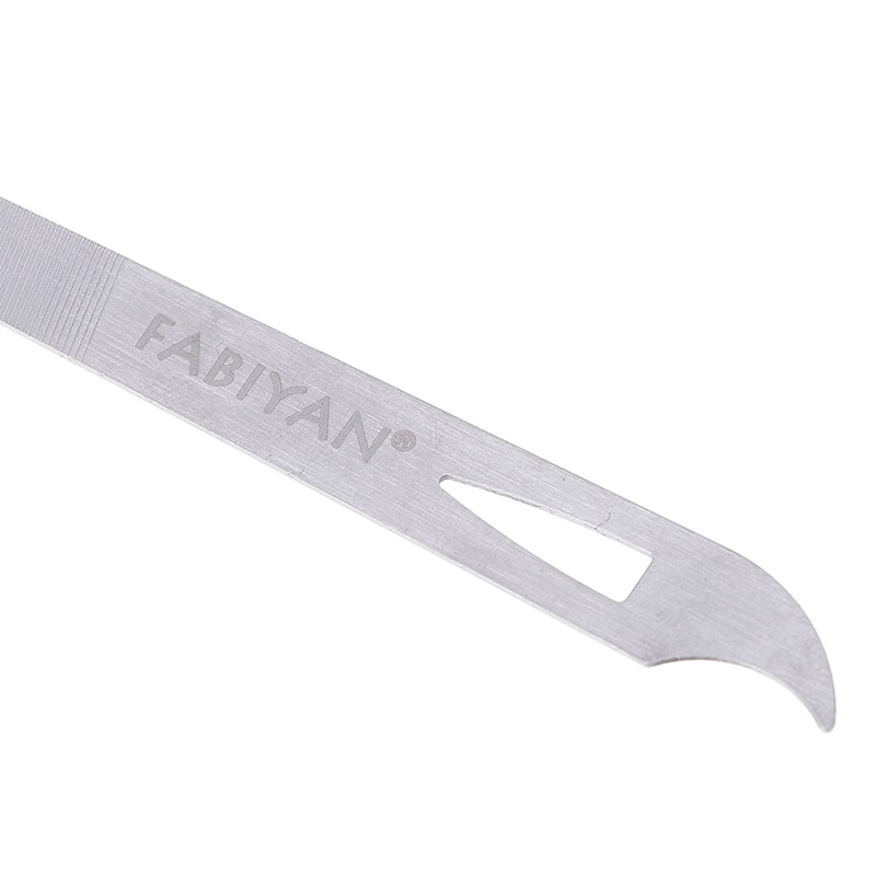 1Pc Stainless Steel Nail File Double Sides Thick Nails Pedicure Manicure Tools Metal Nail File Hot