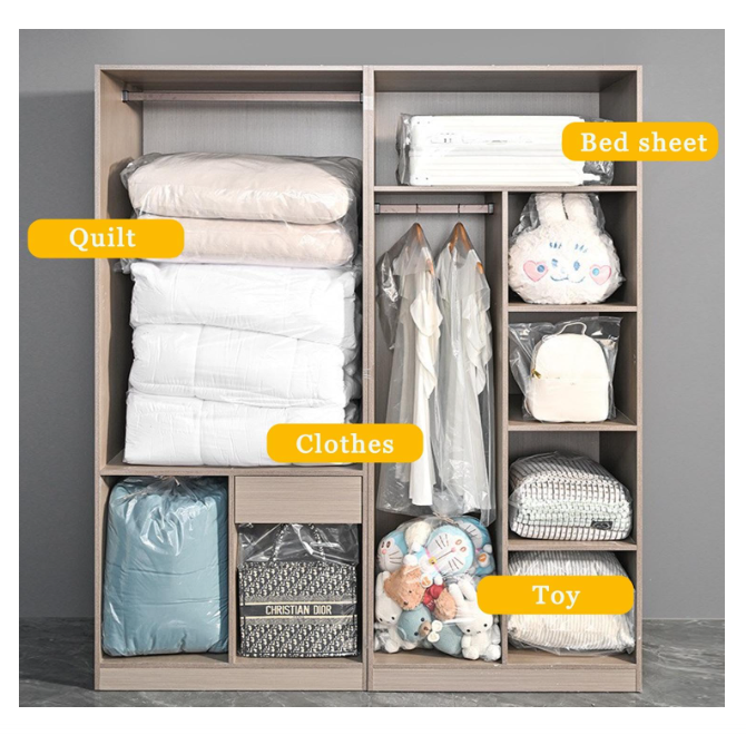 10 Large Clear Drawstring Plastic Bags, 24x48 Inches Dust Covers Drawstring Plastic Bags for Luggage, Suitcase, Reusable, Plastic Storage Bags for Clothes Packing Luggage Suitcase Furniture Comforter Bike Blanket