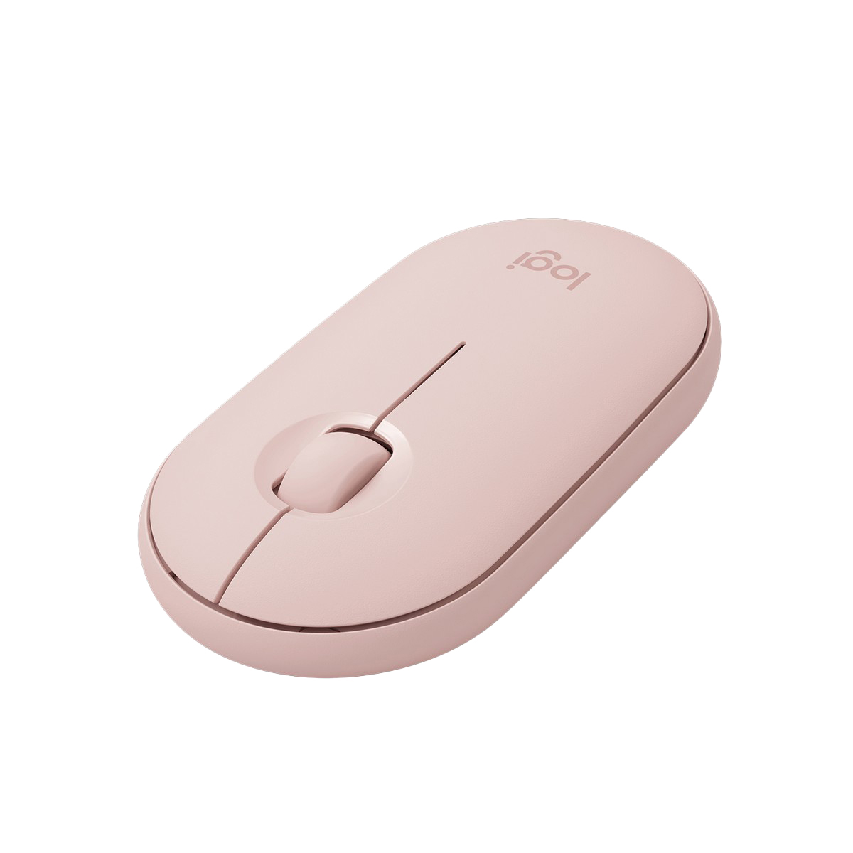 Logitech M350 Pebble Wireless Bluetooth Mouse - Silent (Rose)