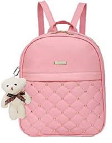 pink colour bag