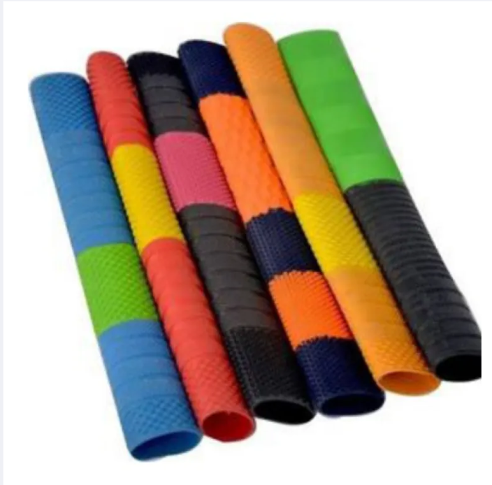 Cricket Bat Rubber Grip - Premium Quality Durable Cricket Bat Rubber for Better Shock Absorption - Multicolor For Bat Use New Edition