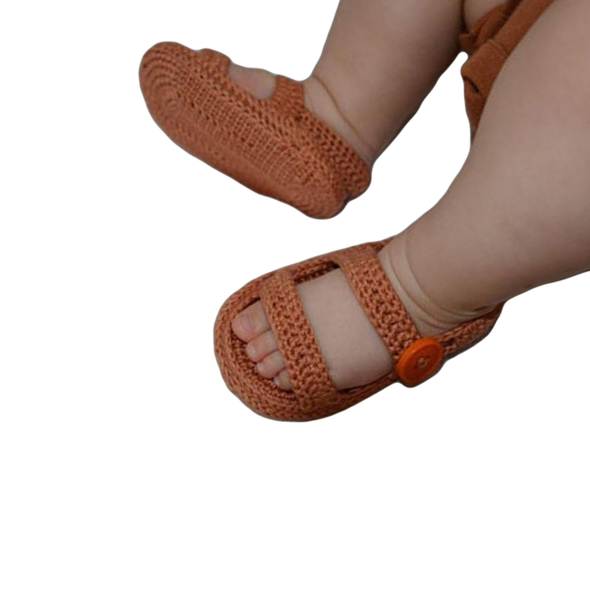 Mature Look Woolen Handmade Crochet Baby Summer Sandal