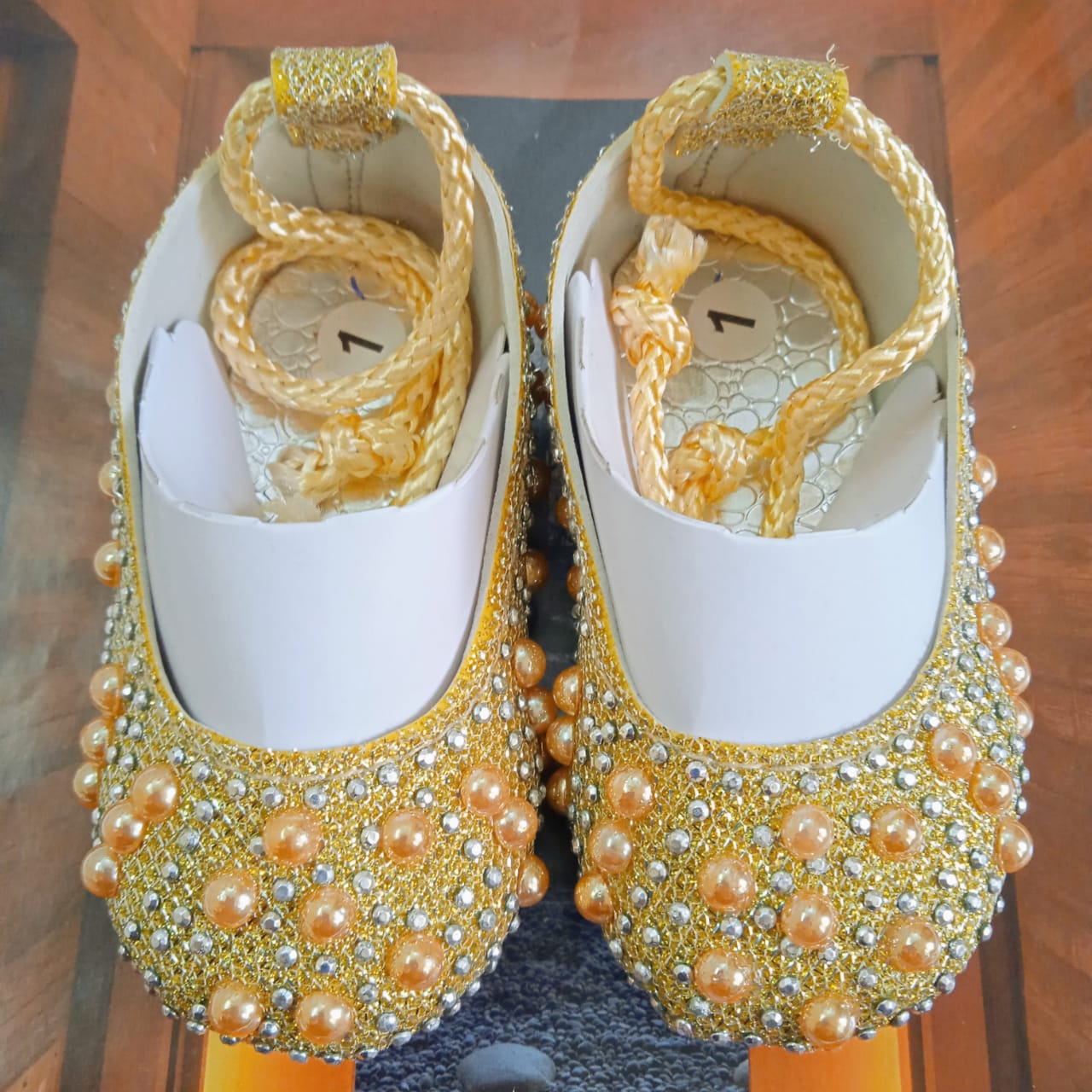 Twinkle Toes Fancy Shoes for Baby Girls 3–12 Months | Soft & Adorable Footwear