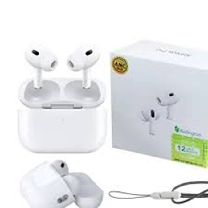 Pro 2nd Generation Wireless Bluetooth Earbuds | Strong Connectivity | Premium Sound | Charging Case Include / TWS Wireless Earbuds with Lanyard