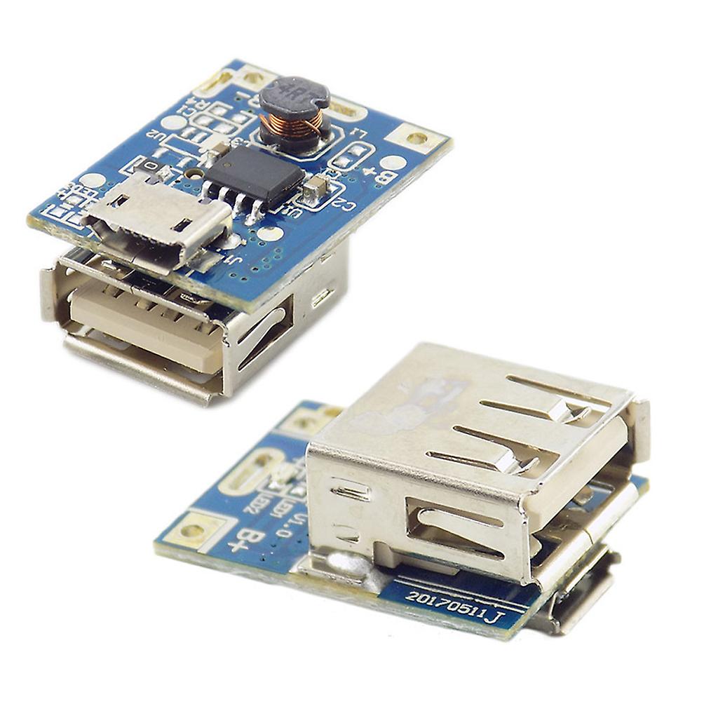 Power Bank Circuit Charging Module 2in1 (5V Lithium Battery Charger Step Up Protection Boost Power Module Micro USB Li-Po Li-ion 18650 For Power Bank DIY) No Ratings price in Pakistan