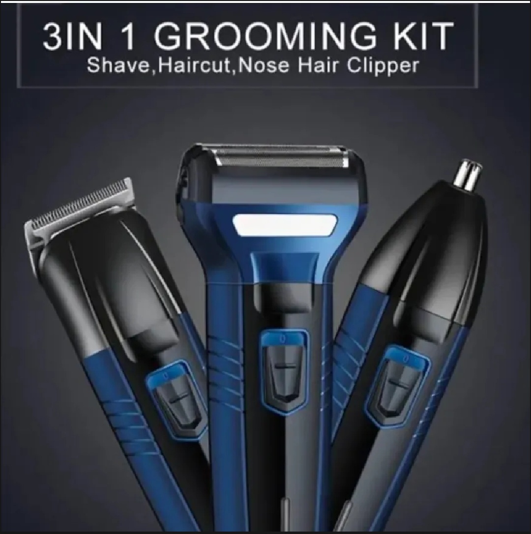 Shaving Machine 3 in 1 for Men 3 in 1 hair trimmer Rechargeable Hair Clipper Beard Trimmer and Electric Shaver Professional Grooming Kit Cordless Hair Cutting Machine Beard shaping trimmer Hair removal machine for men