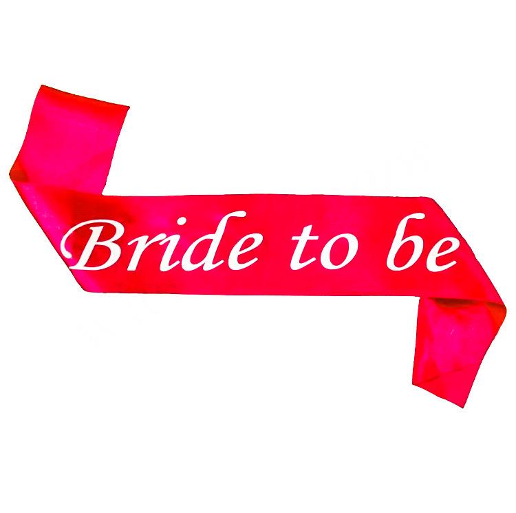 Bride To Be Sash Party Aprons For Bridal Shower,-(k.s.)