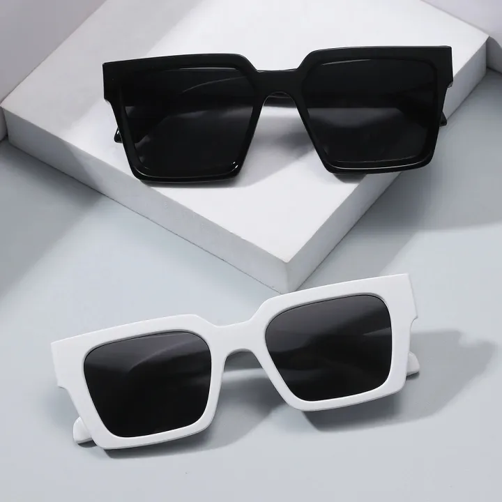 Eldorado Fashion Oversized Sunglasses Women Men Square Sunglasses Men Vintage Shield Steampunk Goggles Female | Sunglasses for girls | Sun glasses for men