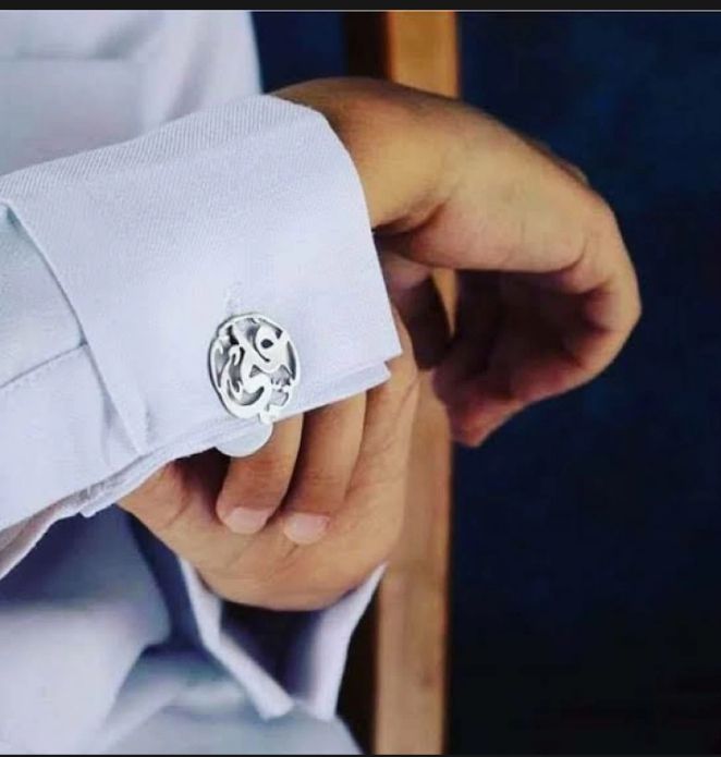 Customize Name Cufflinks, Custom Cufflinks Gift For Men Article UT-09 QB7