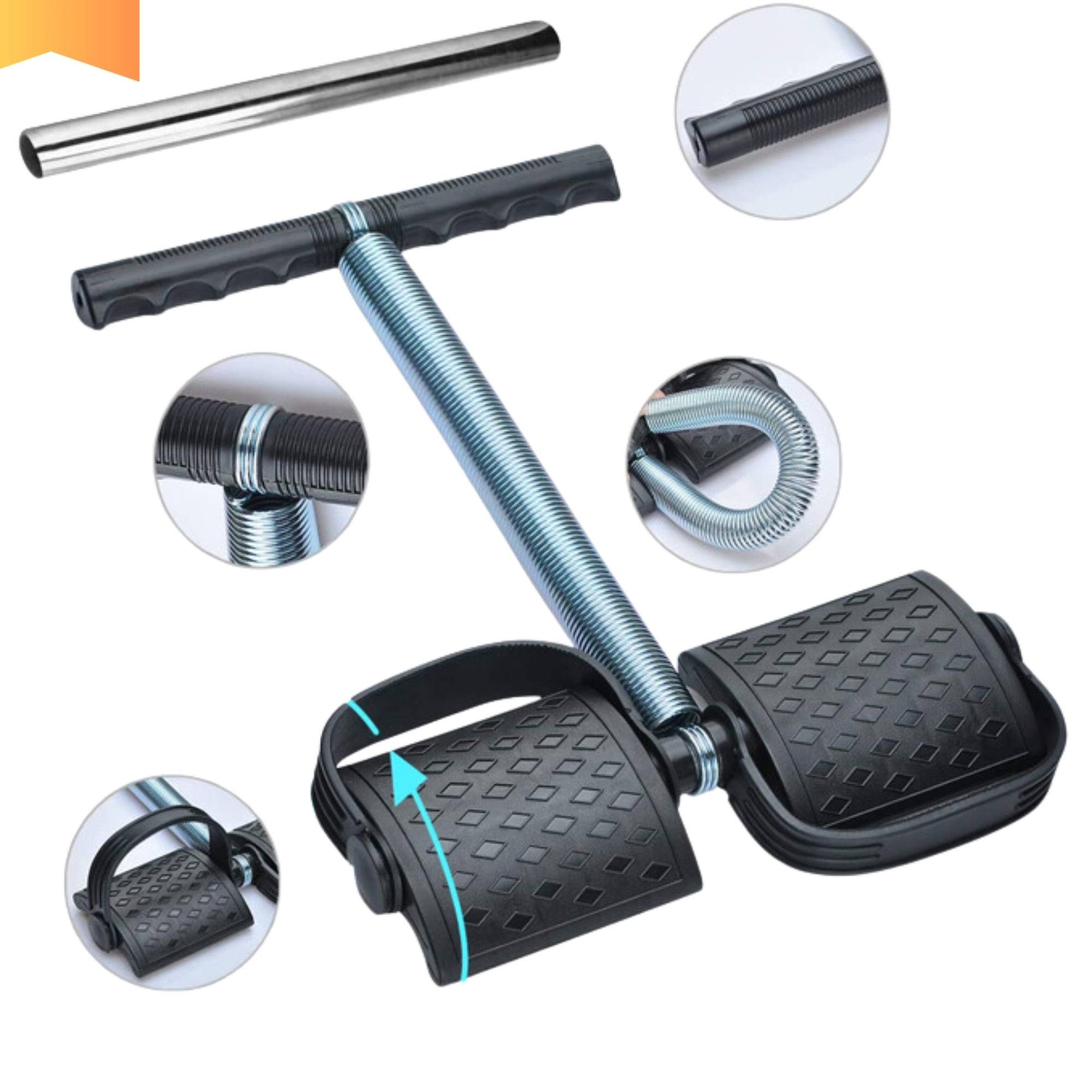 TUMMY TRIMMER DOUBLE OR SINGLE SPRING HIGH QUALITY FAT LOSS BODY EXERCISES MACHINE FOR MEN AND WOMEN