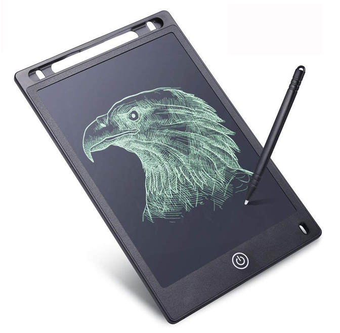 Hot Selling LCD Writing Tablet/Pad for Kids,6.5 inch,  8.5 inch, 10 inch, 12 inch Kids Doodle & Scribble Boards with Protect Cover, Educational Toys, Erasable E-Writer Digital Drawing Board Toddler Toys Kids Drawing Pad Best Gift for Kids-Multi-color