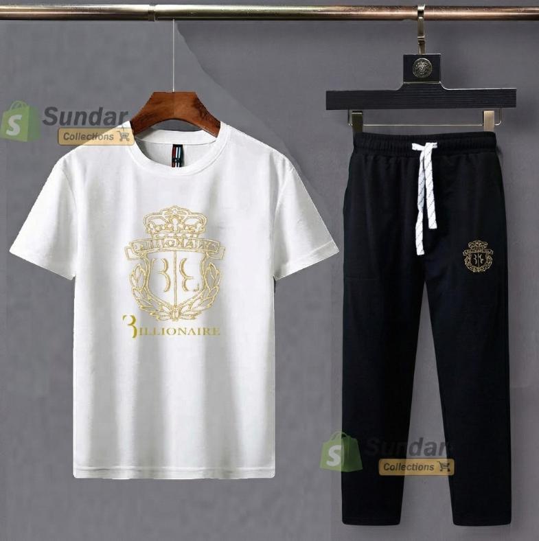 Richman Summer Tracksuit Set For Men T-Shirt and Trouser Cotton Blend Fabric Luxury Casual Style Multiple Color