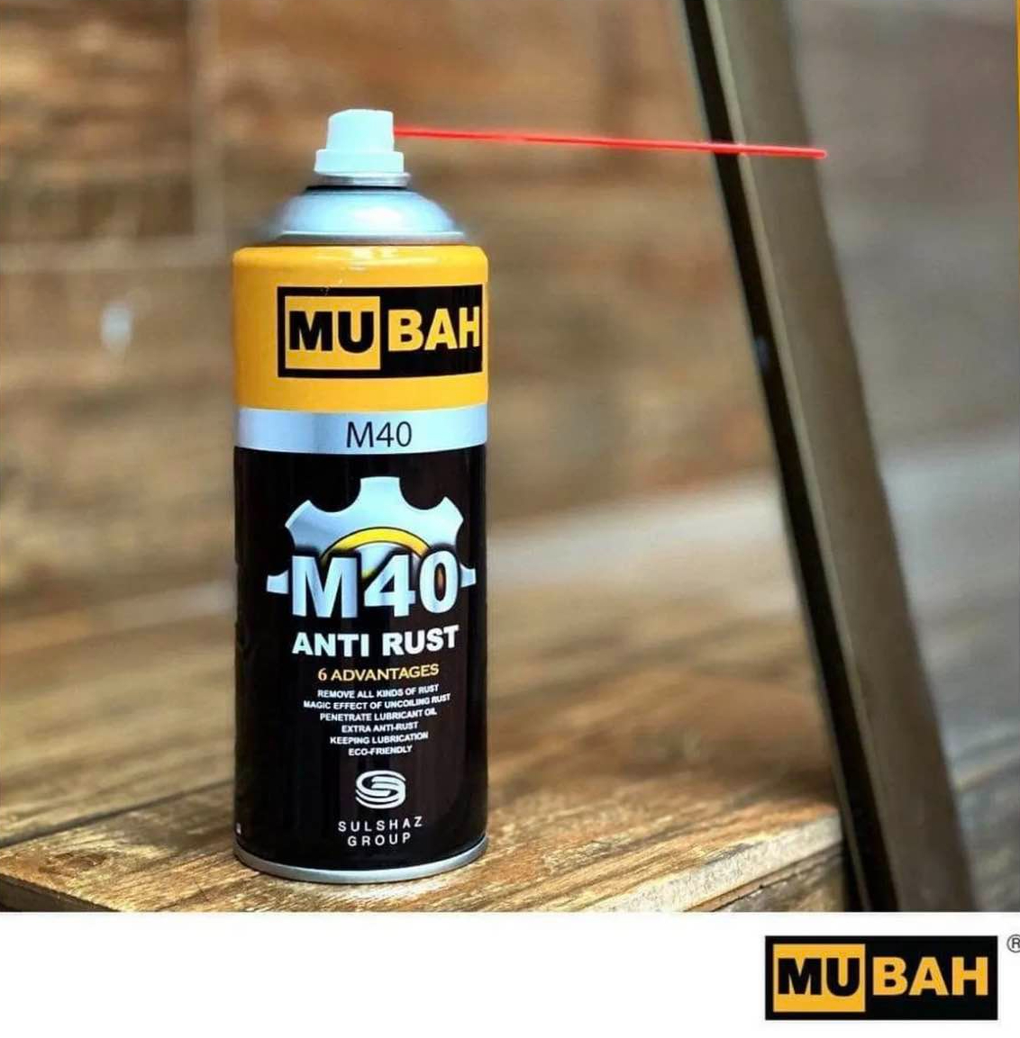 Mubah M40 Anti Rust Spray 400ml
