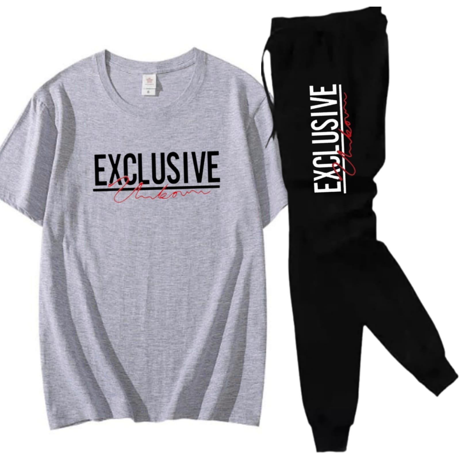 Men's Trendy Tracksuit Maroon Printed Fashionable Sportswear